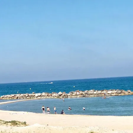 Barcaresa-charmant T 2 Vue Pied Dans L'eau דירה